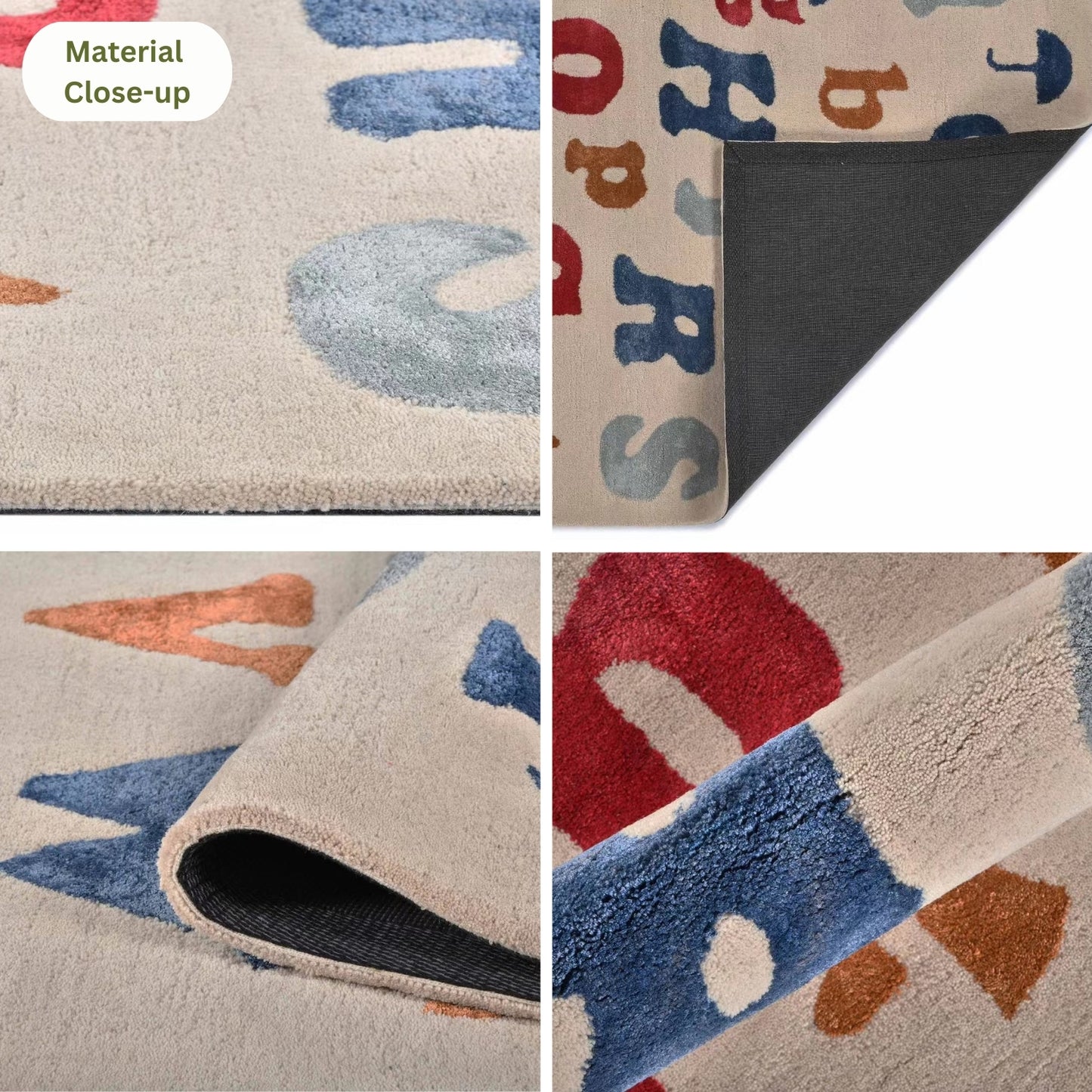 Graphite Flow Hand Tufted Rug