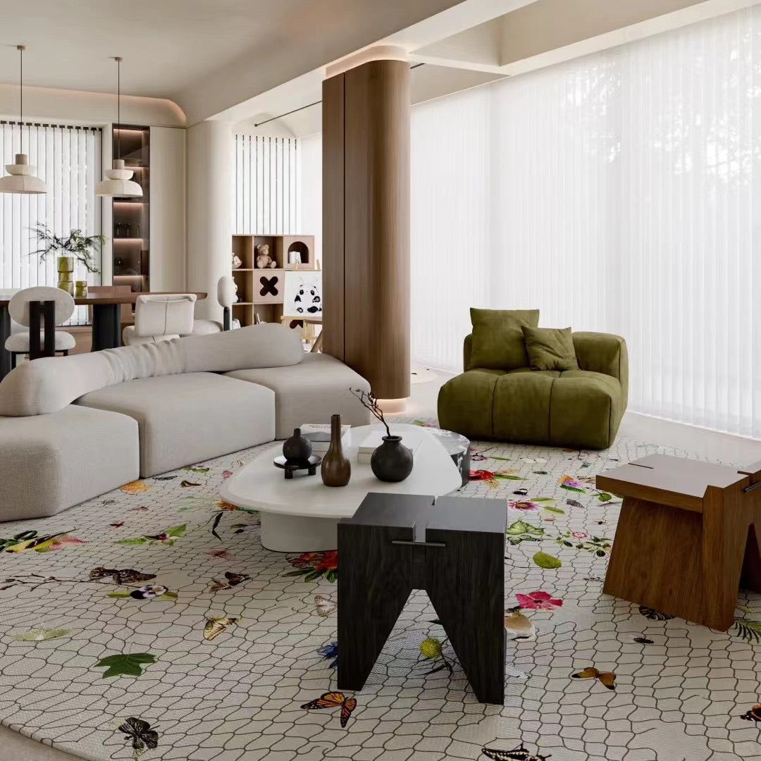 Custom Hand Tufted Statement Rugs | Any Designs, Anime, Images, Logos (Send us your design)