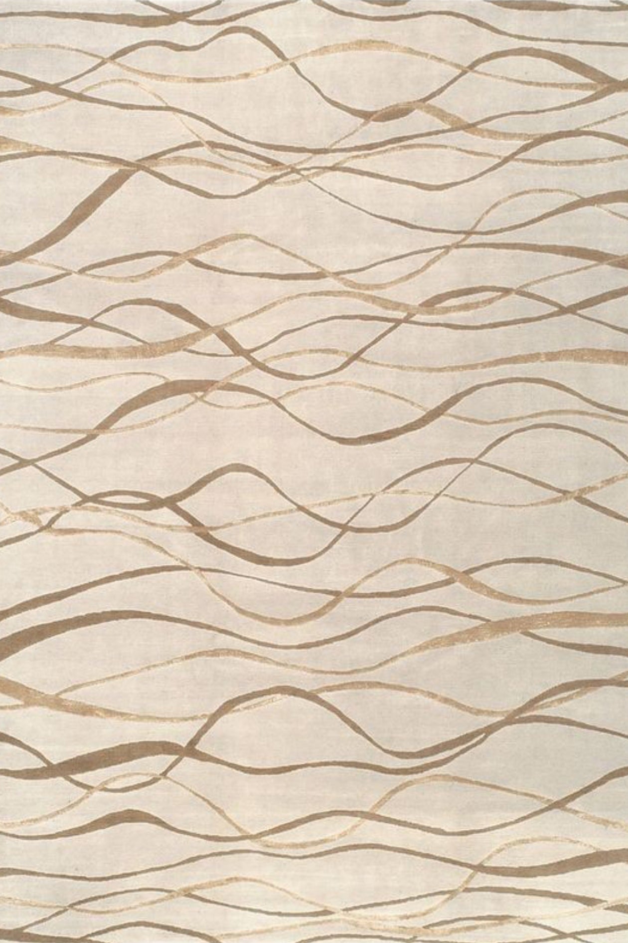 Serene Flow Hand Tufted Rug