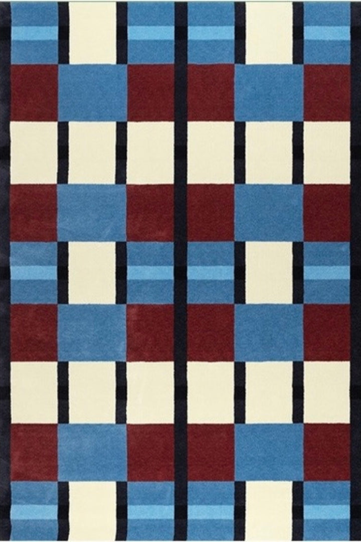 Voyager’s Plaid Hand Tufted Rug
