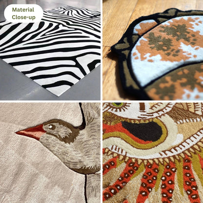 Electric Folk Hand Tufted Rug