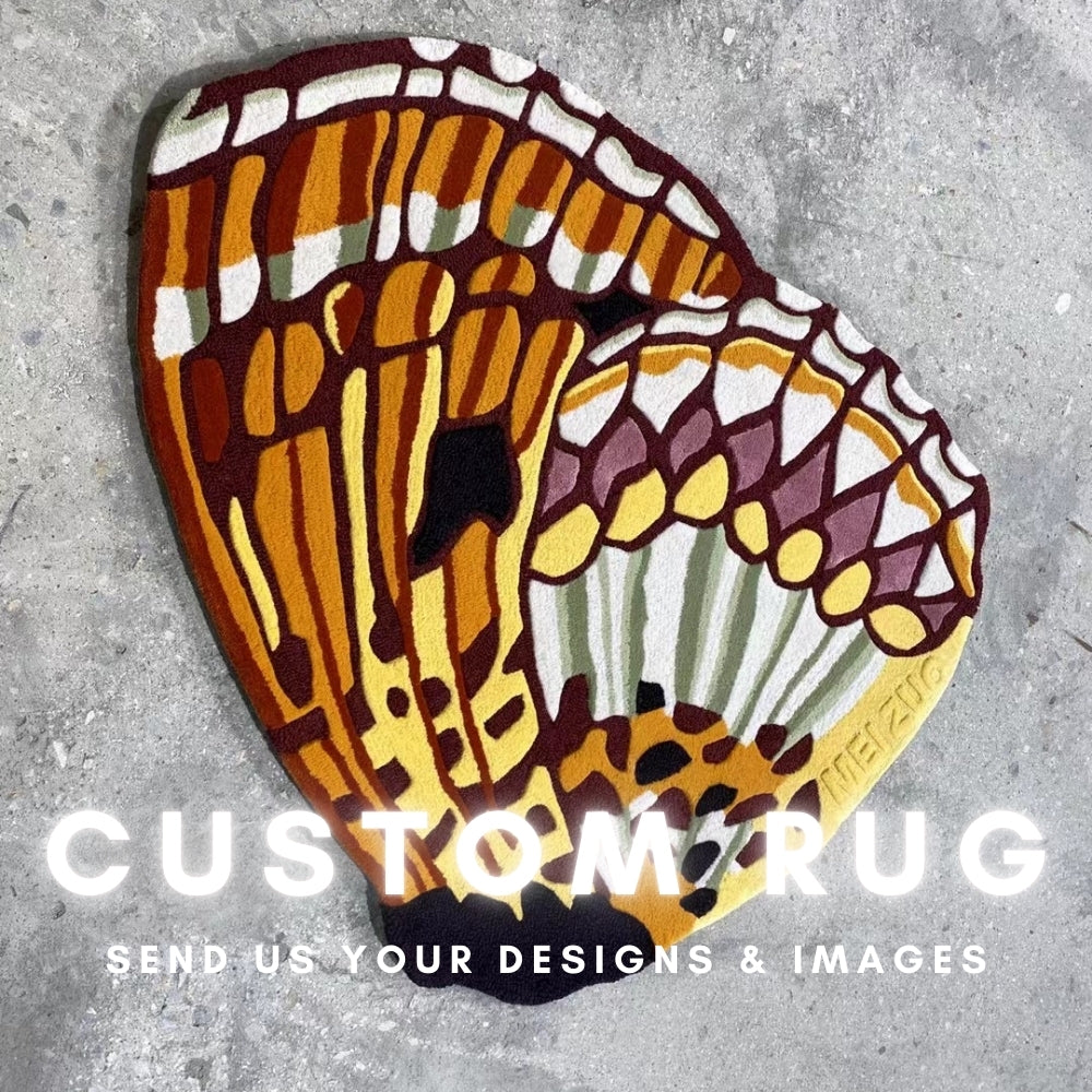 Custom Tufted Rugs | Any Designs, Anime, Images, Logos (Send us your design)