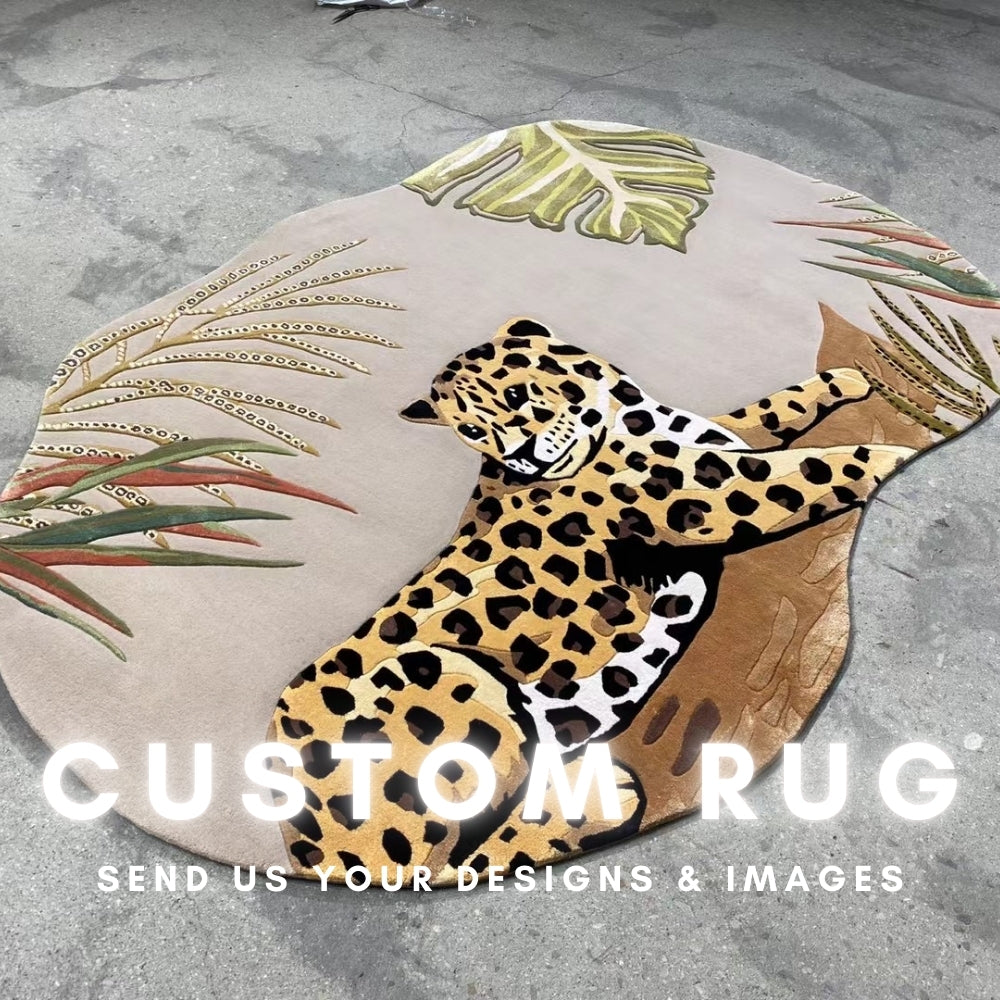 Custom Hand Tufted Rugs | Any Designs, Anime, Images, Logos (Send us your design)