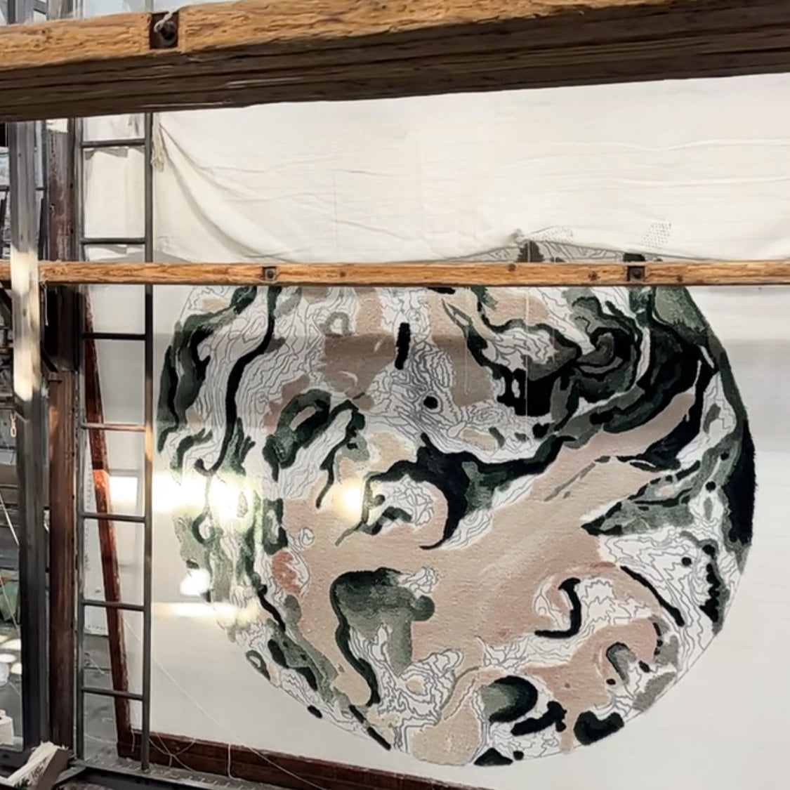Electric Folk Hand Tufted Rug