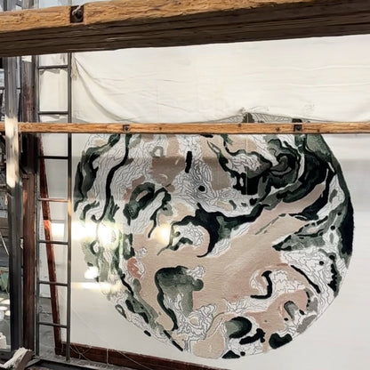 Electric Folk Hand Tufted Rug