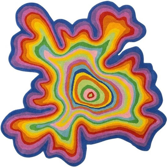 Sunset Swirlpool Hand Tufted Rug