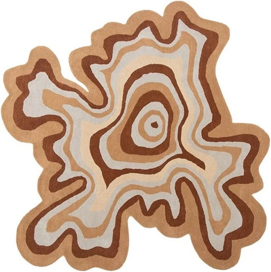 Dune Swirl Hand Tufted Rug