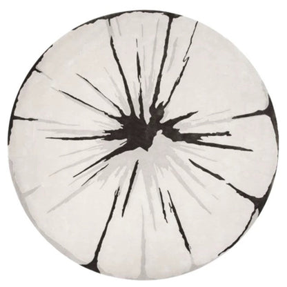 Inkborn Round Hand Tufted Rug