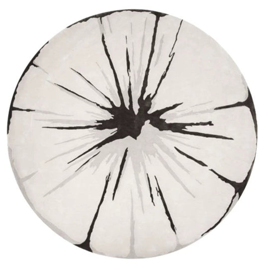Inkborn Round Hand Tufted Rug