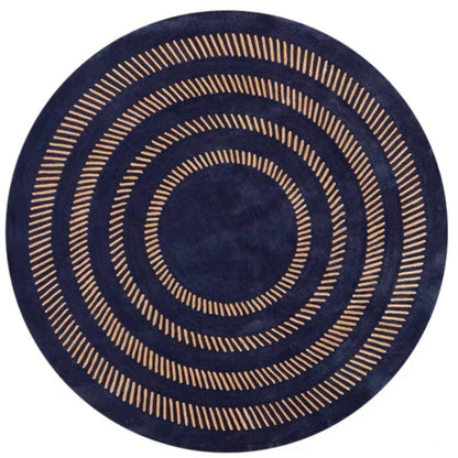 Nebula Rings Hand Tufted Rug