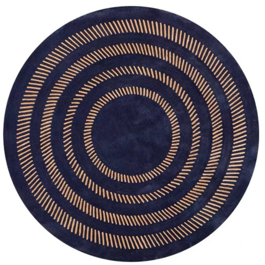 Nebula Rings Hand Tufted Rug