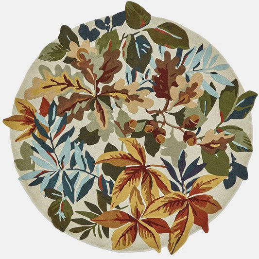 Leaf Party Hand Tufted Rug