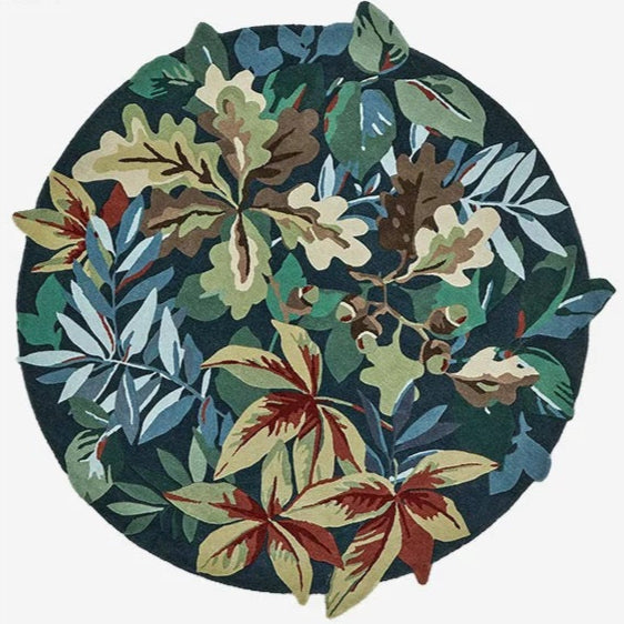 Leaf Party Hand Tufted Rug