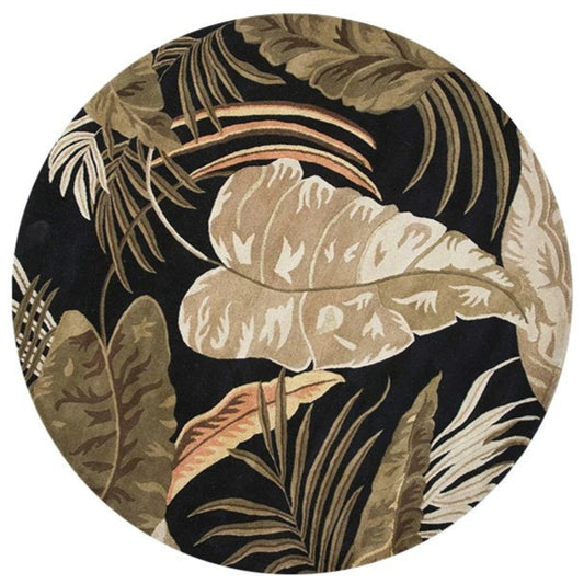Midnight Jungle Hand Tufted Rug