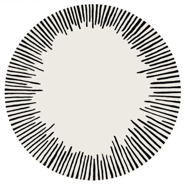 Minimalist Linear Hand Tufted Rug