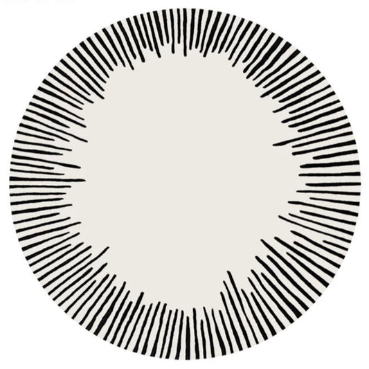 Minimalist Linear Hand Tufted Rug