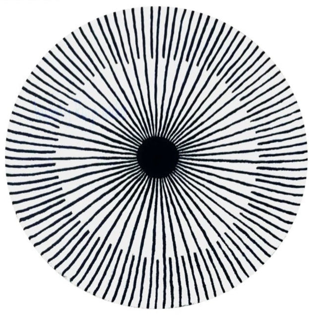Bold Outline Hand Tufted Rug