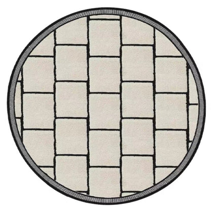 Urban Grid Hand Tufted Rug