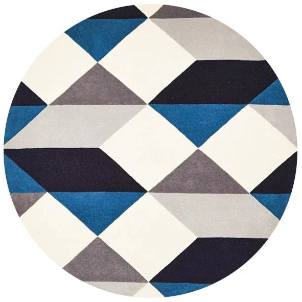 Polygon Nexus Hand Tufted Rug