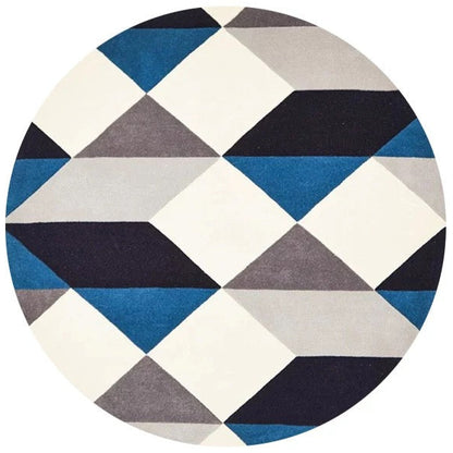 Polygon Nexus Hand Tufted Rug