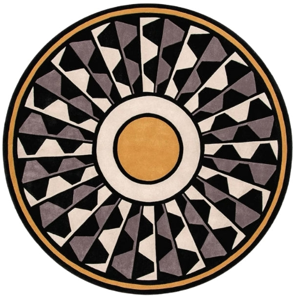 Ember Rift Hand Tufted Rug