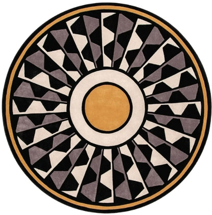 Ember Rift Hand Tufted Rug
