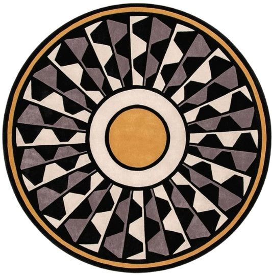Ember Rift Hand Tufted Rug