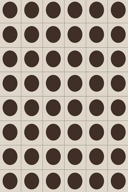 Orbital Brown Hand Tufted Rug