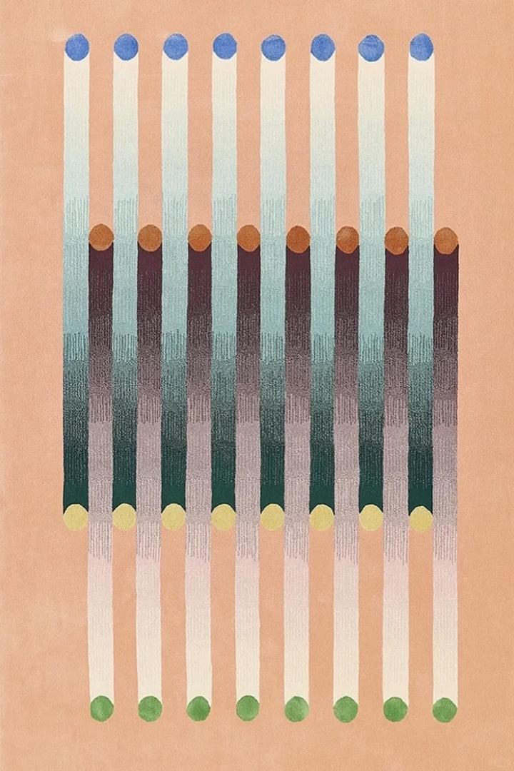 Linear Echo Hand Tufted Rug