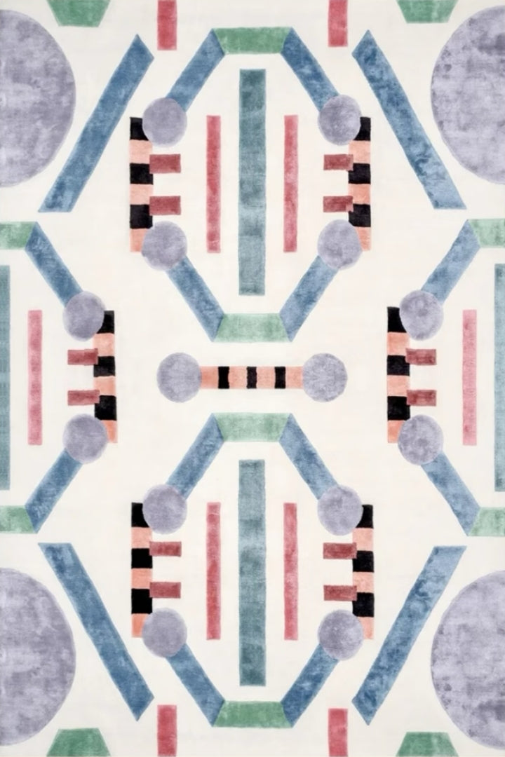 Lavender Mirage Hand Tufted Rug