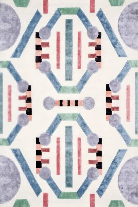 Lavender Mirage Hand Tufted Rug