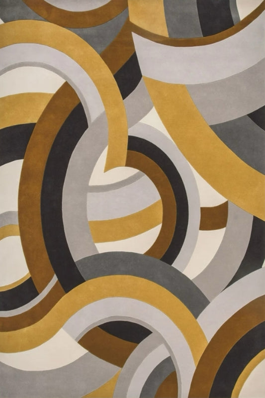 Mercury Flow Hand Tufted Rug